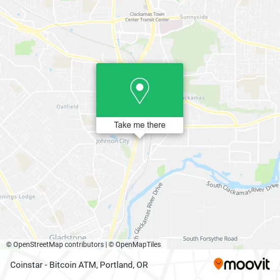 Coinstar - Bitcoin ATM map