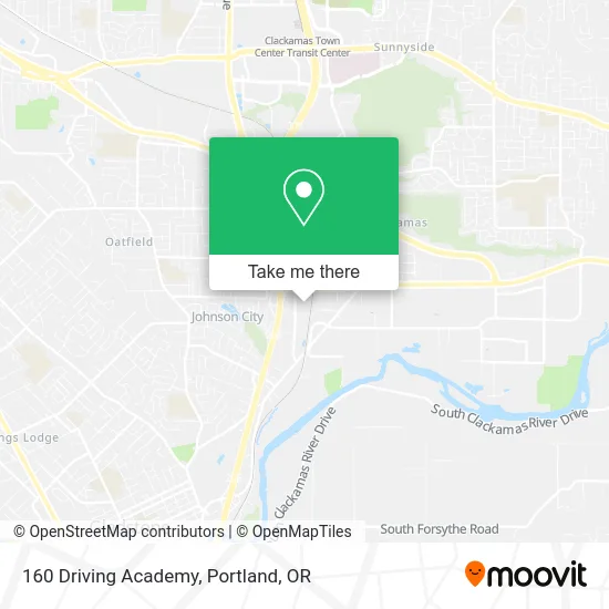160 Driving Academy map