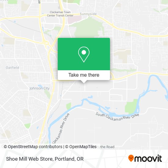 Mapa de Shoe Mill Web Store