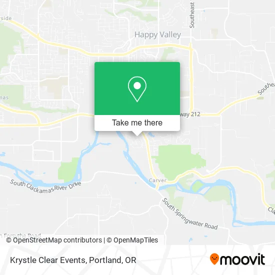 Mapa de Krystle Clear Events