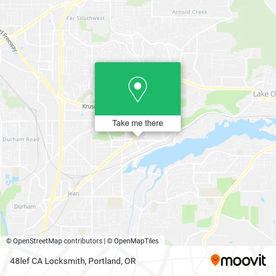 Mapa de 48lef CA Locksmith