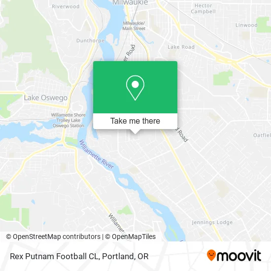 Rex Putnam Football CL map