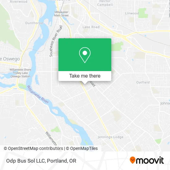 Mapa de Odp Bus Sol LLC