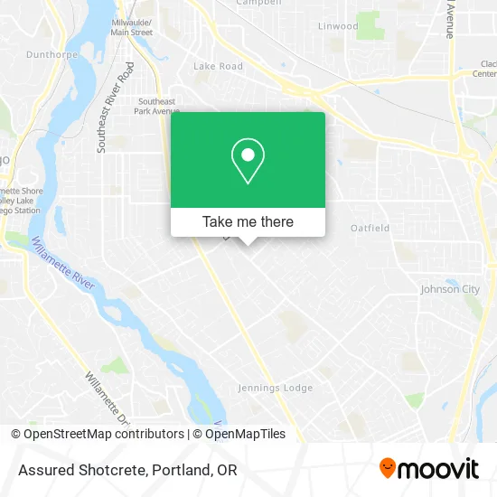 Assured Shotcrete map
