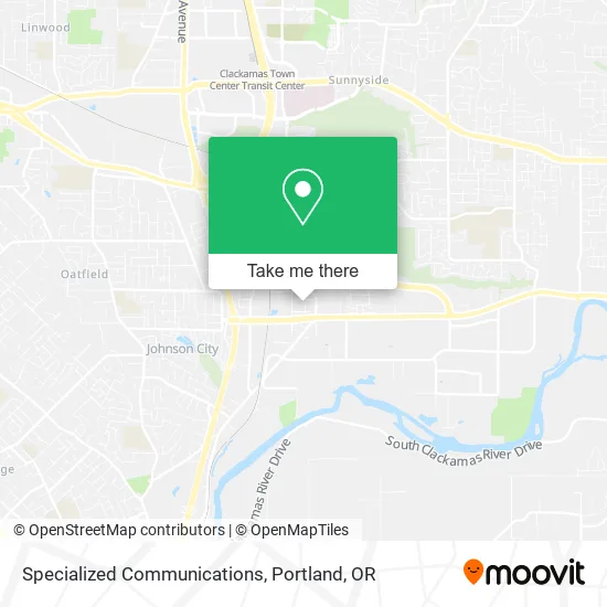 Specialized Communications map