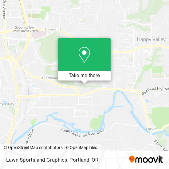 Lawn Sports and Graphics map