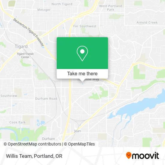 Willis Team map