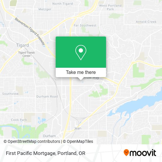 Mapa de First Pacific Mortgage