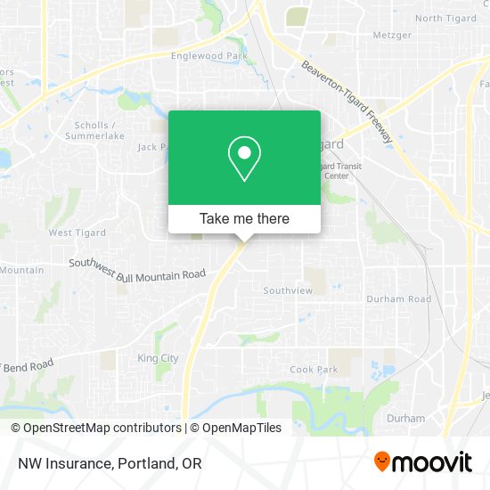 NW Insurance map