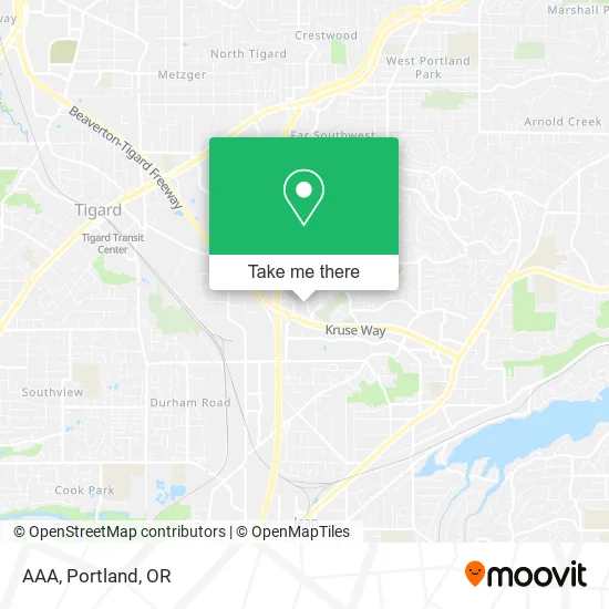 AAA map