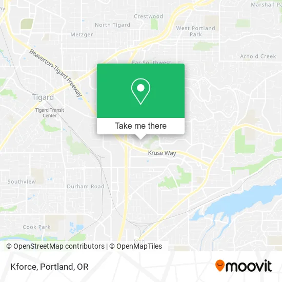 Kforce map