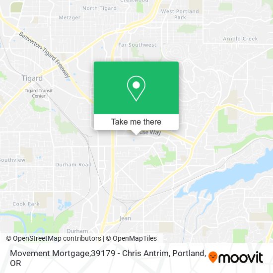 Mapa de Movement Mortgage,39179 - Chris Antrim