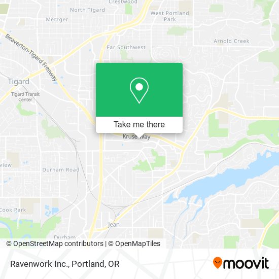 Ravenwork Inc. map