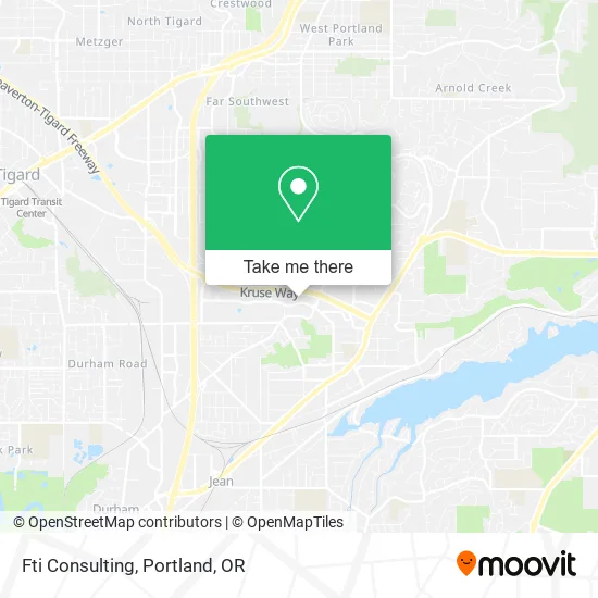 Fti Consulting map