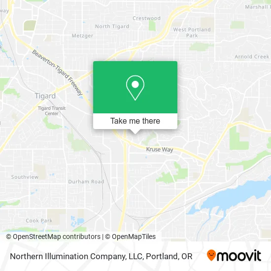 Mapa de Northern Illumination Company, LLC