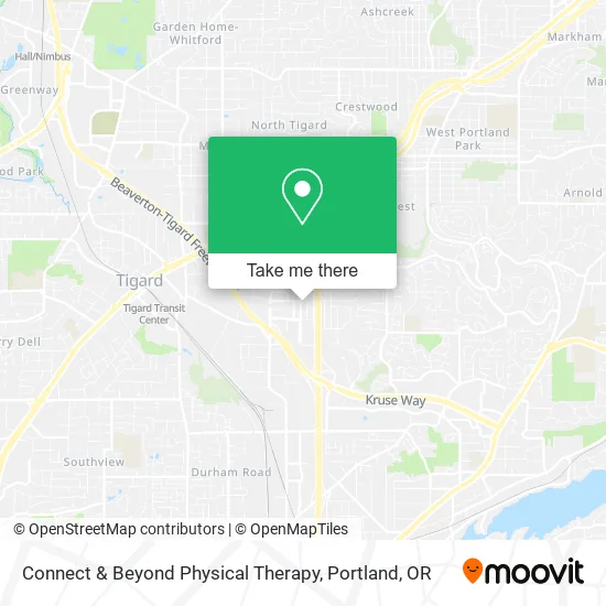 Connect & Beyond Physical Therapy map