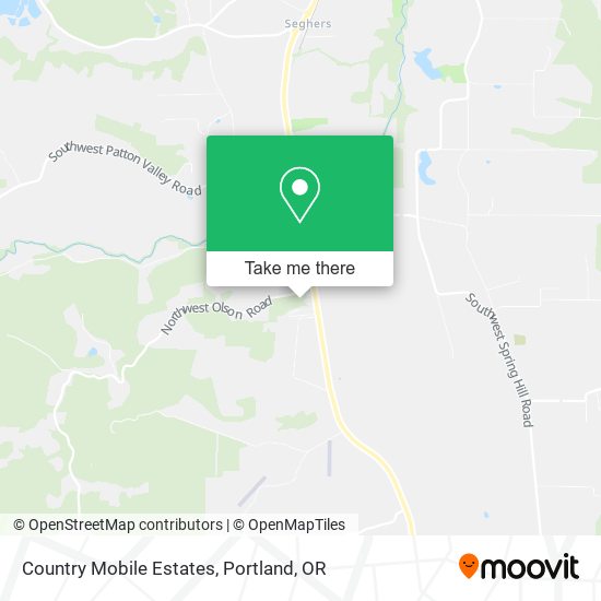Mapa de Country Mobile Estates