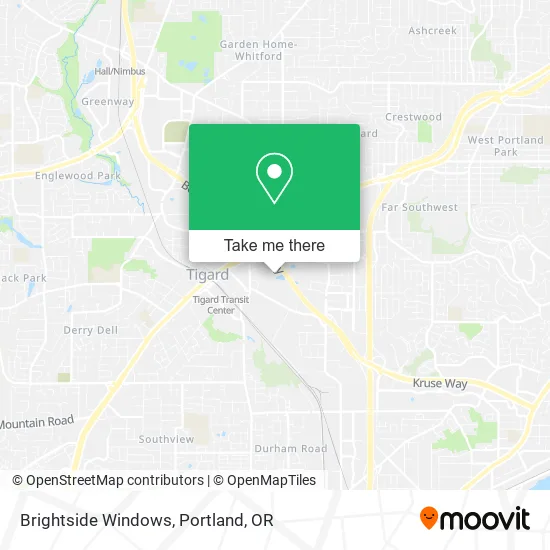Brightside Windows map