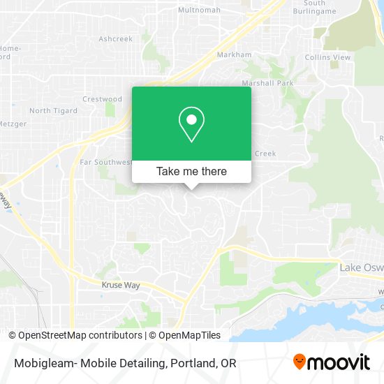 Mobigleam- Mobile Detailing map
