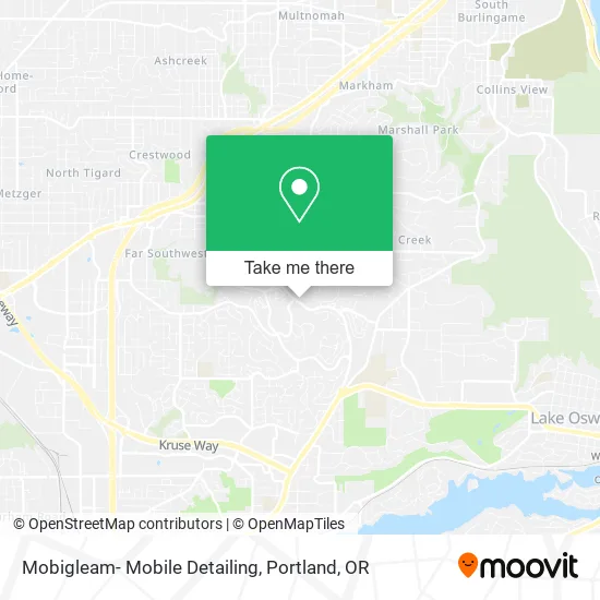 Mobigleam- Mobile Detailing map