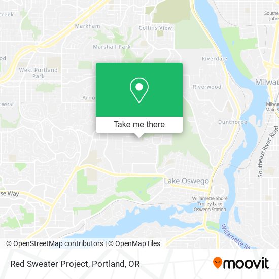 Red Sweater Project map