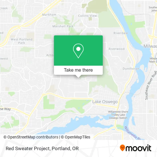 Red Sweater Project map