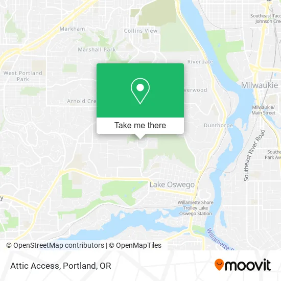 Attic Access map