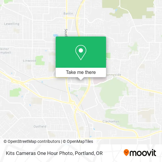 Kits Cameras One Hour Photo map