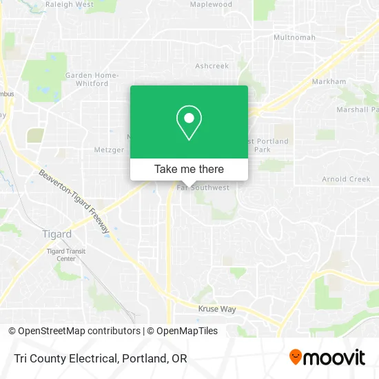 Tri County Electrical map