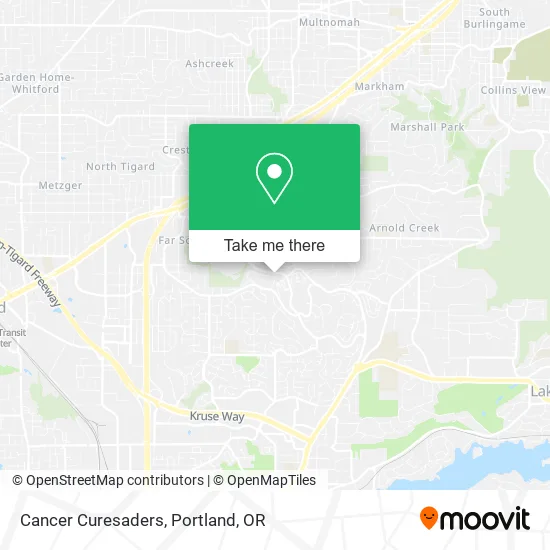Cancer Curesaders map