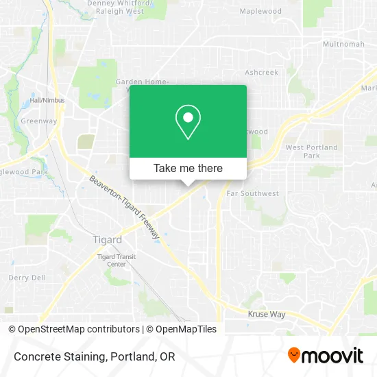 Concrete Staining map