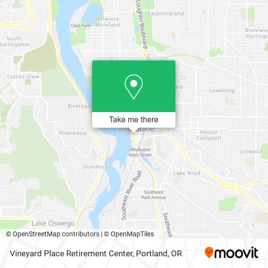 Mapa de Vineyard Place Retirement Center