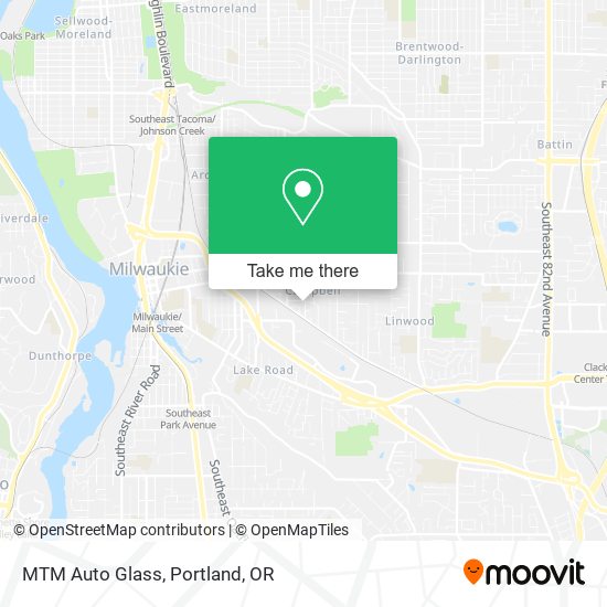 MTM Auto Glass map