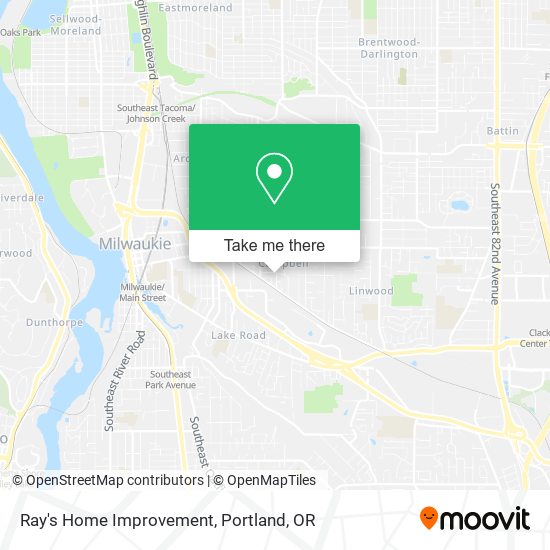 Ray's Home Improvement map