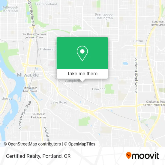 Certified Realty map