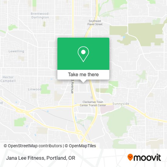 Jana Lee Fitness map