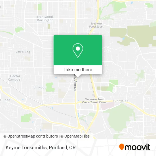 Keyme Locksmiths map