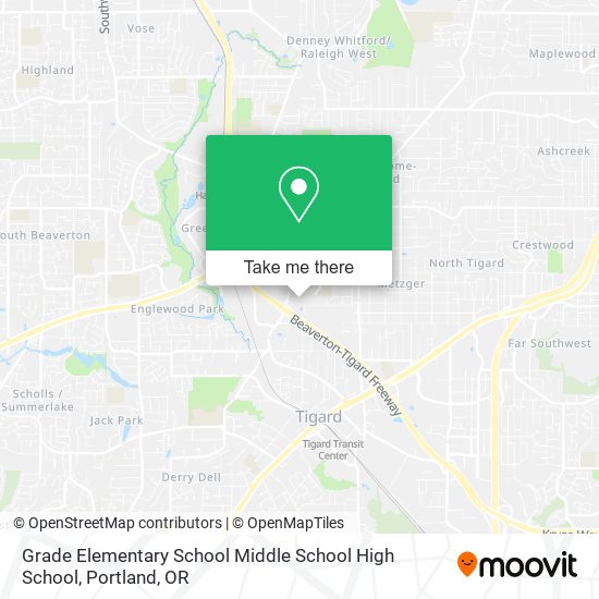 Mapa de Grade Elementary School Middle School High School