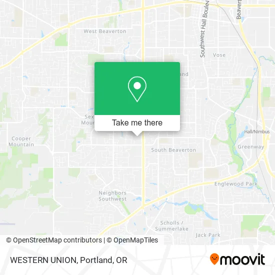 Mapa de WESTERN UNION