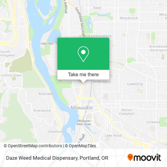 Mapa de Daze Weed Medical Dispensary