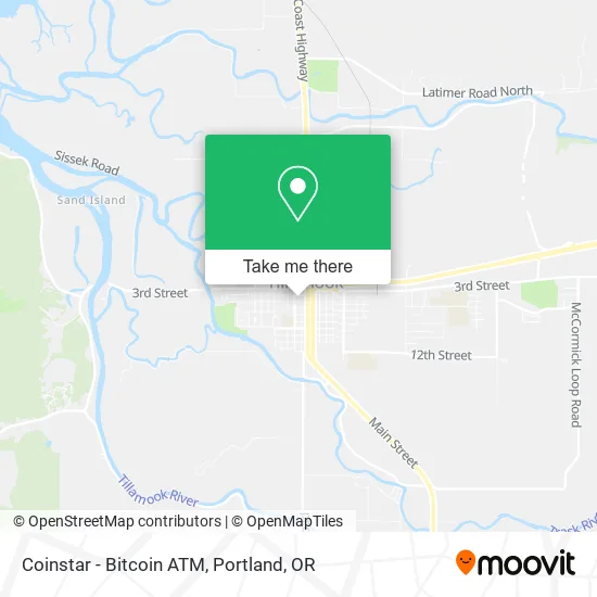 Coinstar - Bitcoin ATM map
