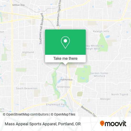 Mass Appeal Sports Apparel map