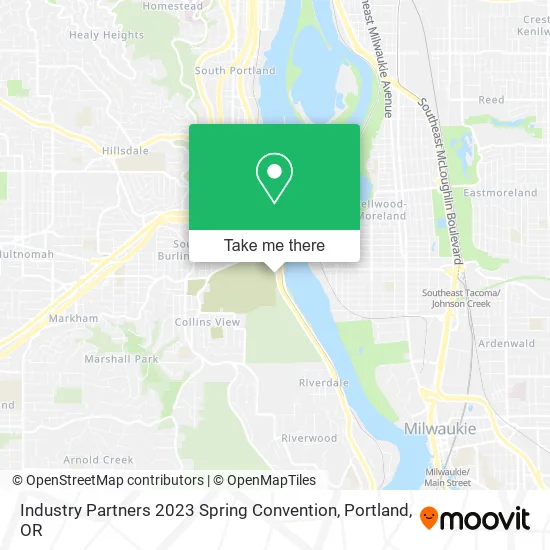 Industry Partners 2023 Spring Convention map