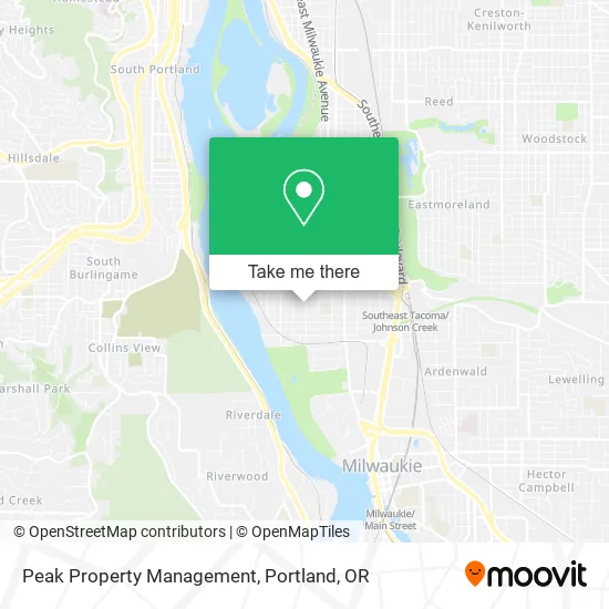 Mapa de Peak Property Management