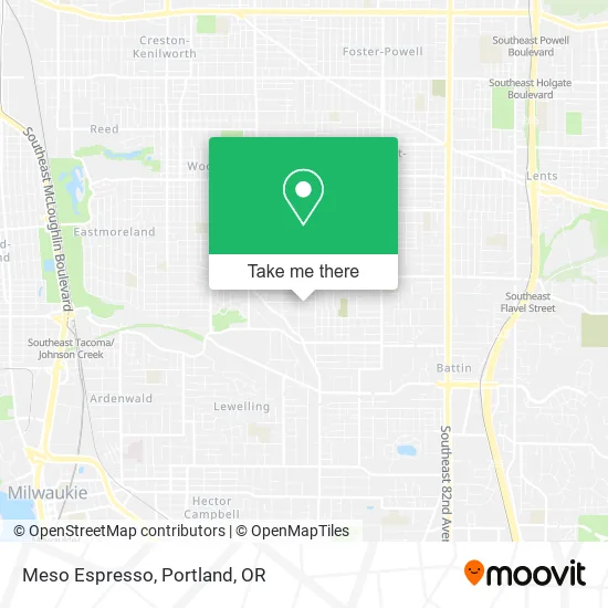 Meso Espresso map