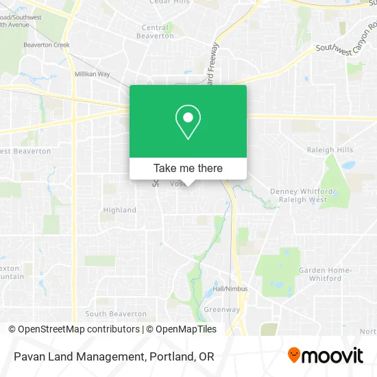Pavan Land Management map