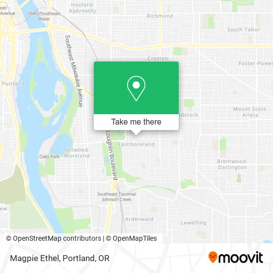 Magpie Ethel map