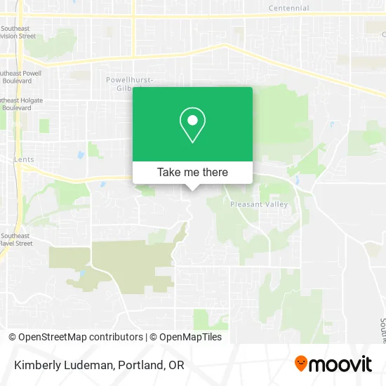 Kimberly Ludeman map