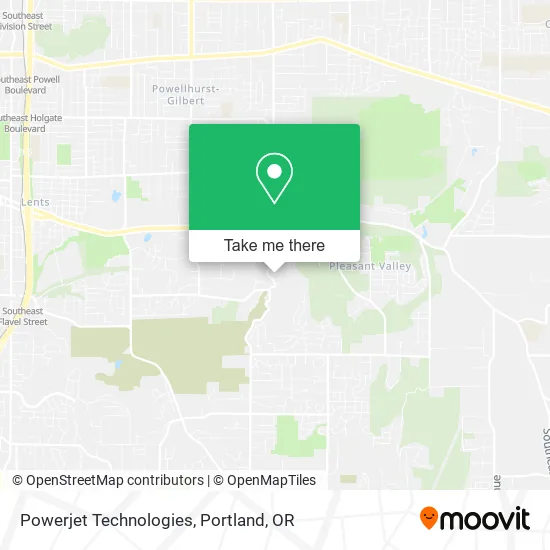 Powerjet Technologies map