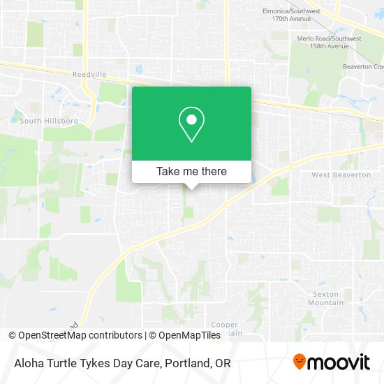 Aloha Turtle Tykes Day Care map